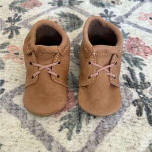 Freshly Picked Tan Baby Moccasins